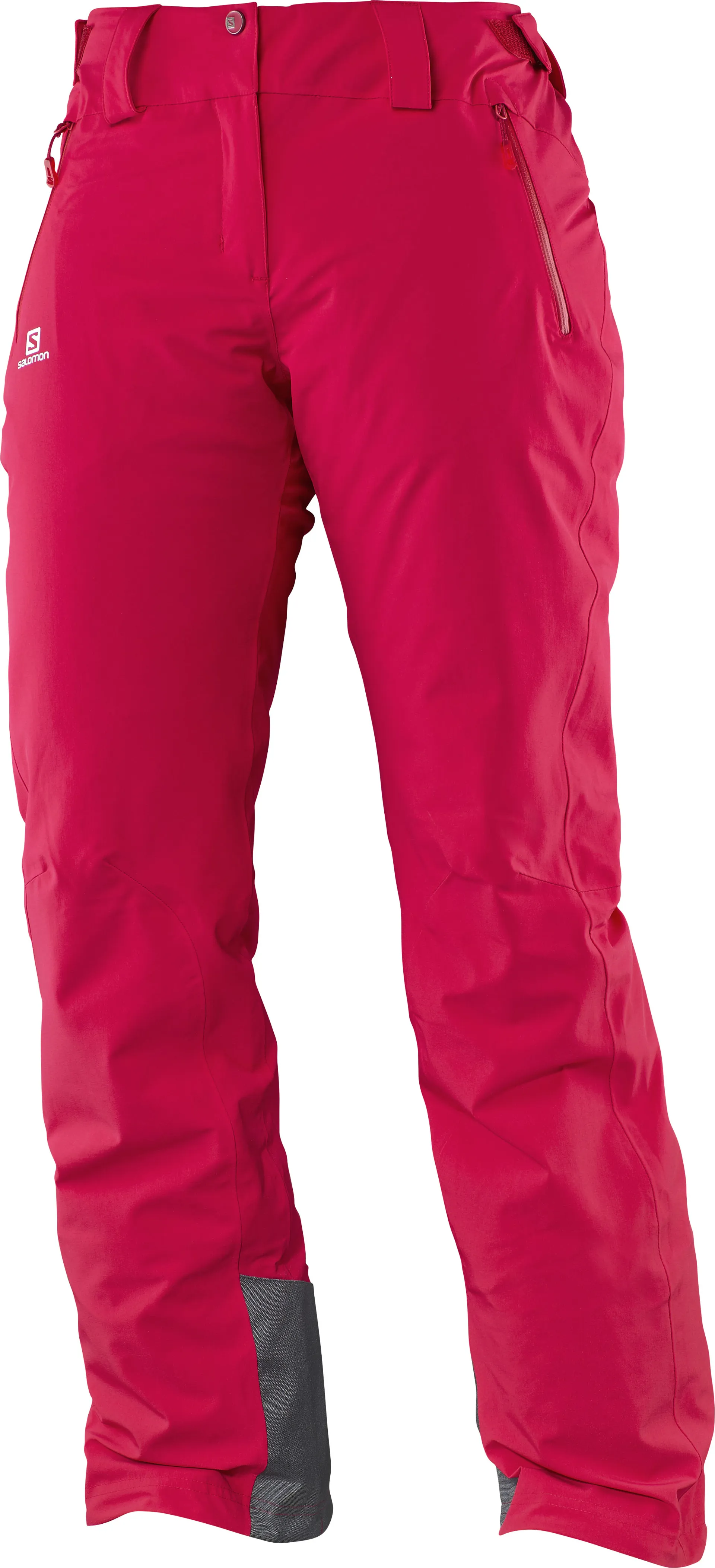 Salomon Iceglory Womens Ski Pants in Lotus Pink The Ski Shop