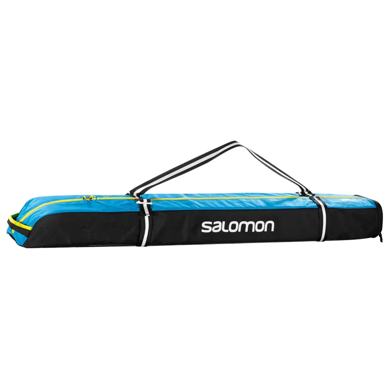Salomon Extend Short Ski Ski Bag 130cm plus 25cm in Black/Blue