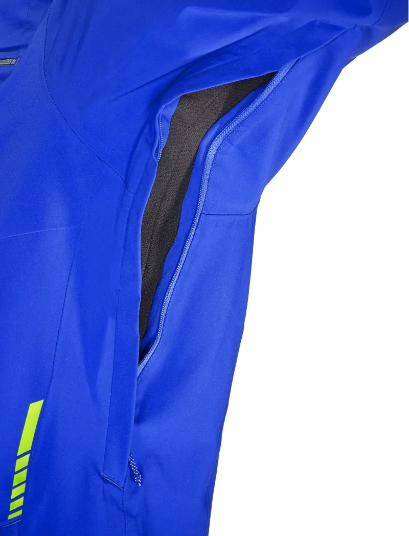 Salomon Mens Brilliant Ski Jacket in Blue Yonder-1