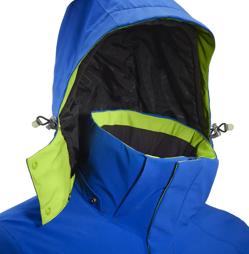 Salomon Mens Brilliant Ski Jacket in Blue Yonder-2