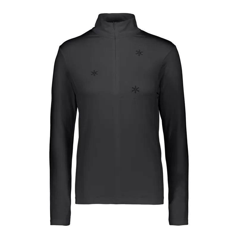 Campagnolo Womens Snowflake Soft Touch Mid Layer Top in Black