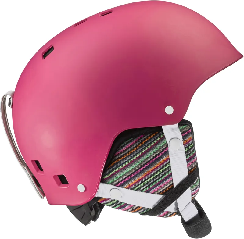 Salomon Kiana Junior Ski Helmet In Pink The Ski Shop