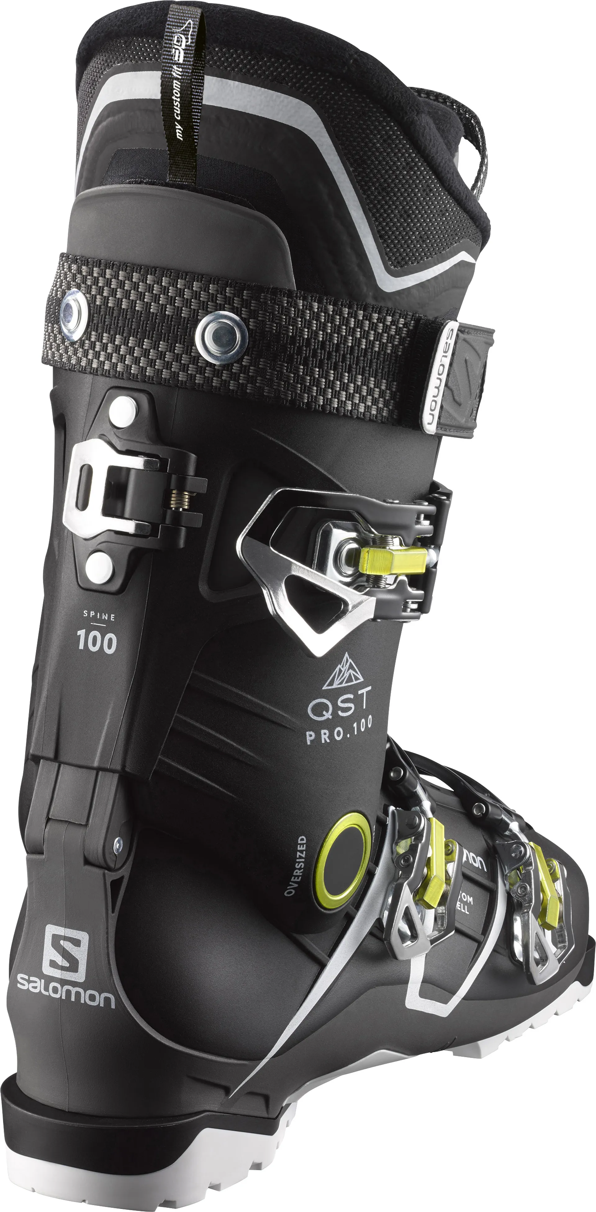qst salomon ski boot 2018 Salomon Qst Qst Pro 100 Review Salomon QST Pro 100 CS Mens Ski Boots In  Black/