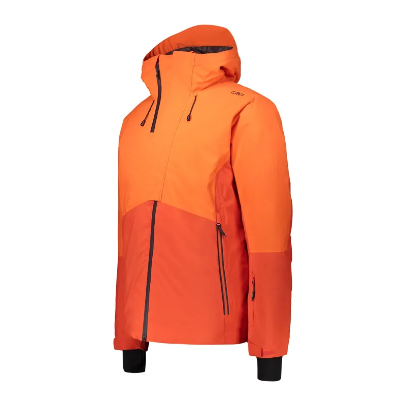 CMP Mens Liam Ski Jacket in Orange-1