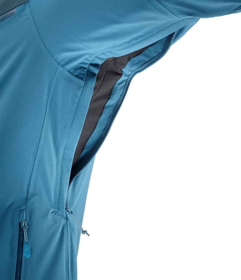 Salomon Icespeed Mens Ski Jacket in Moroccan Blue The Ski Shop