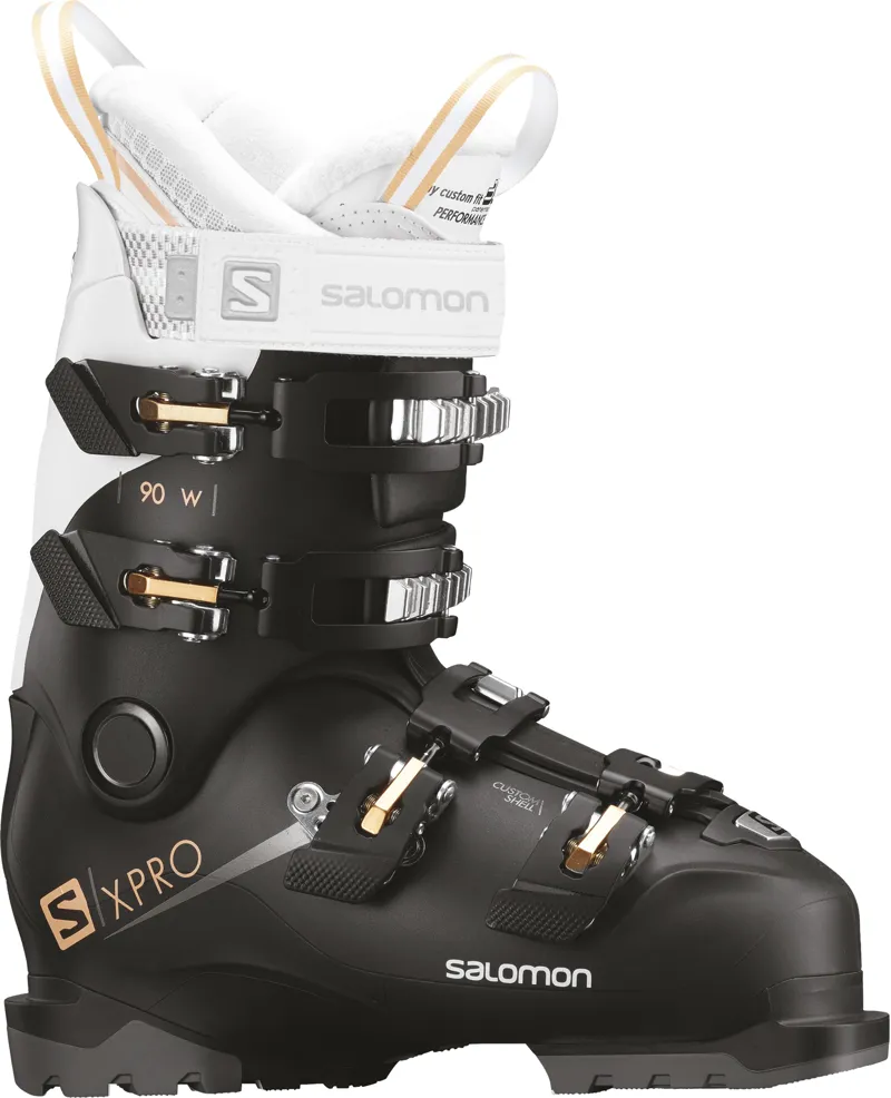 Salomon X Pro 90W Womens Ski Boots in Black