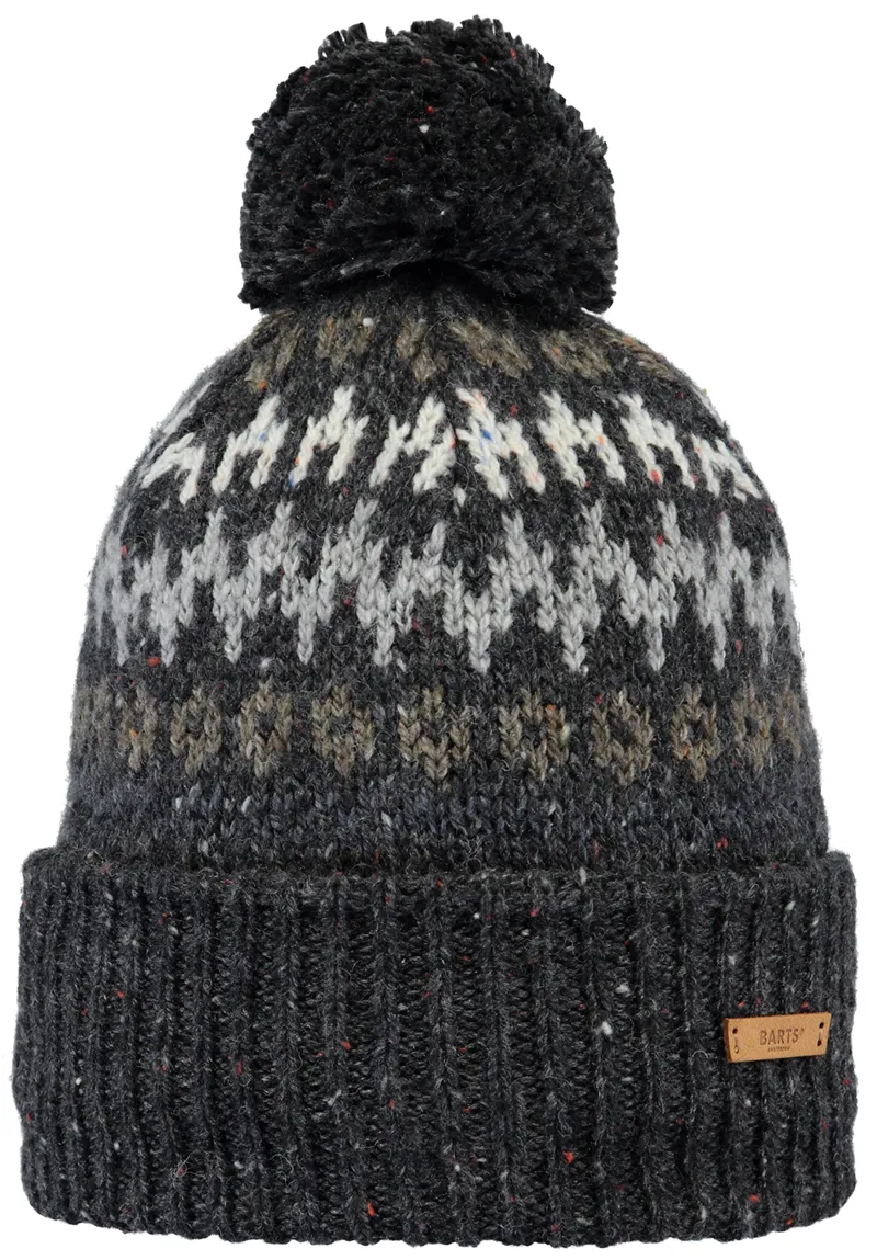 Barts Eljar Beanie in Dark Heather