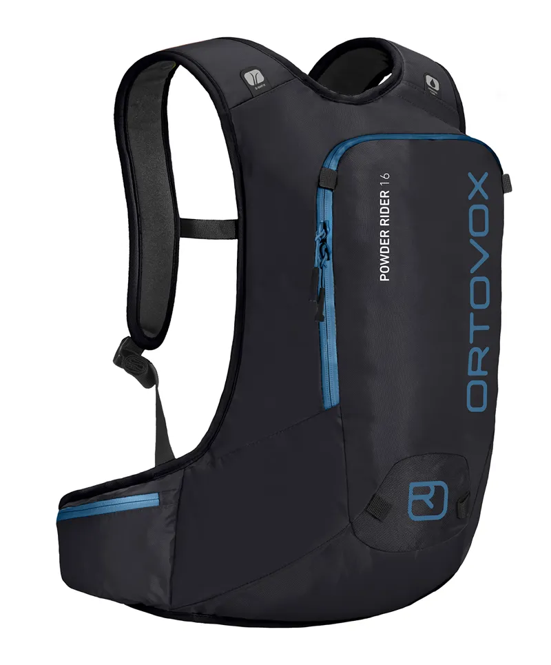 Ortovox Powder Rider 16 Back Pack in Black Raven