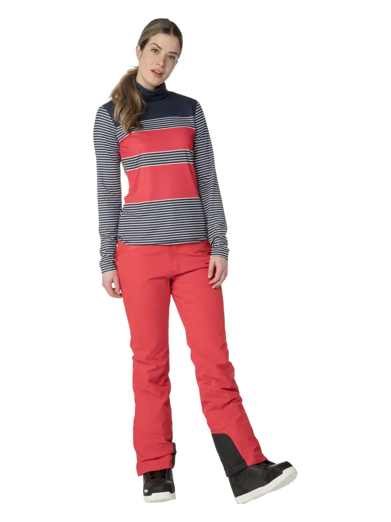 Protest Kensington Womens Ski Pants in Tulip Red-1