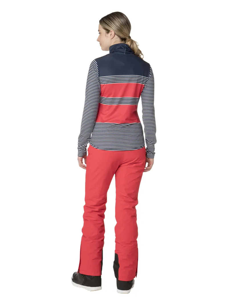 Protest Kensington Womens Ski Pants in Tulip Red-3