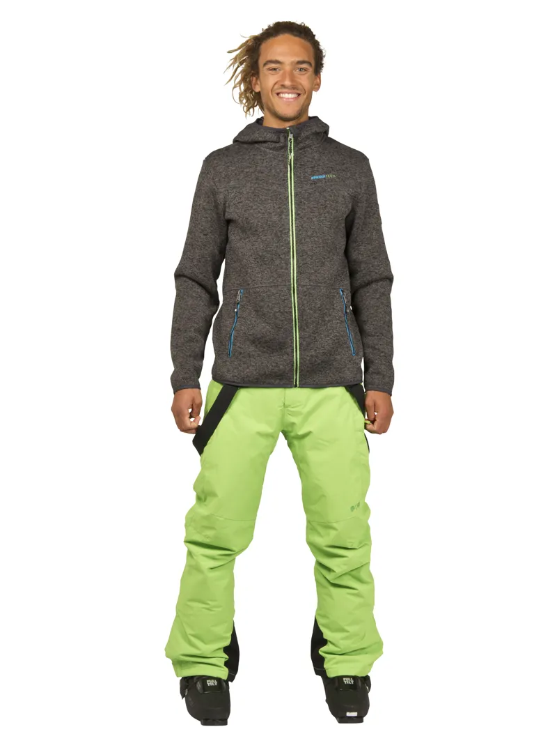 Protest Owen Mens Ski Pants In Leaf Green-1