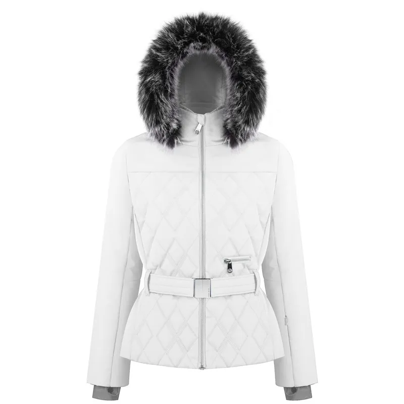 Poivre Blanc Womens Lara Ski Jacket in White