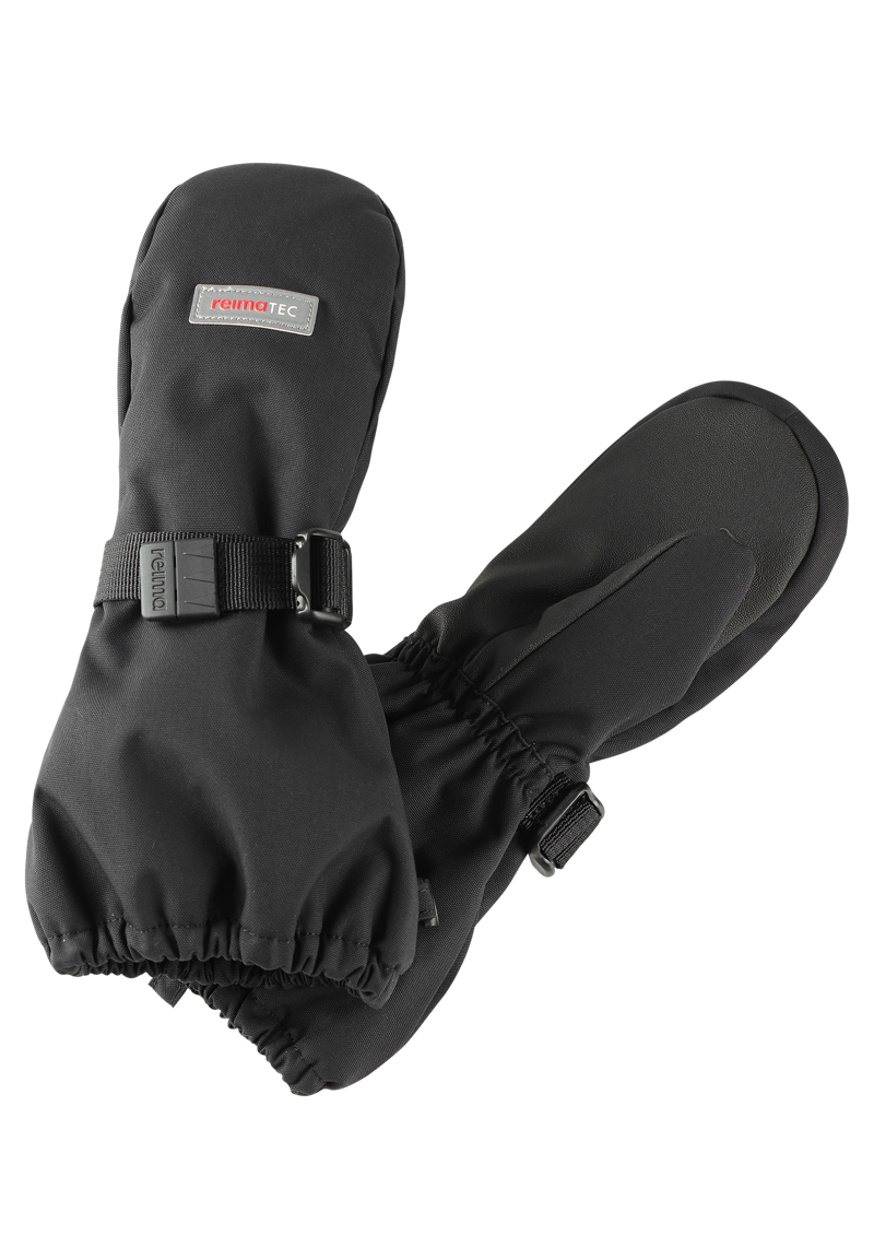 Reima Junior Ote 2 Winter Mittens in Black-1