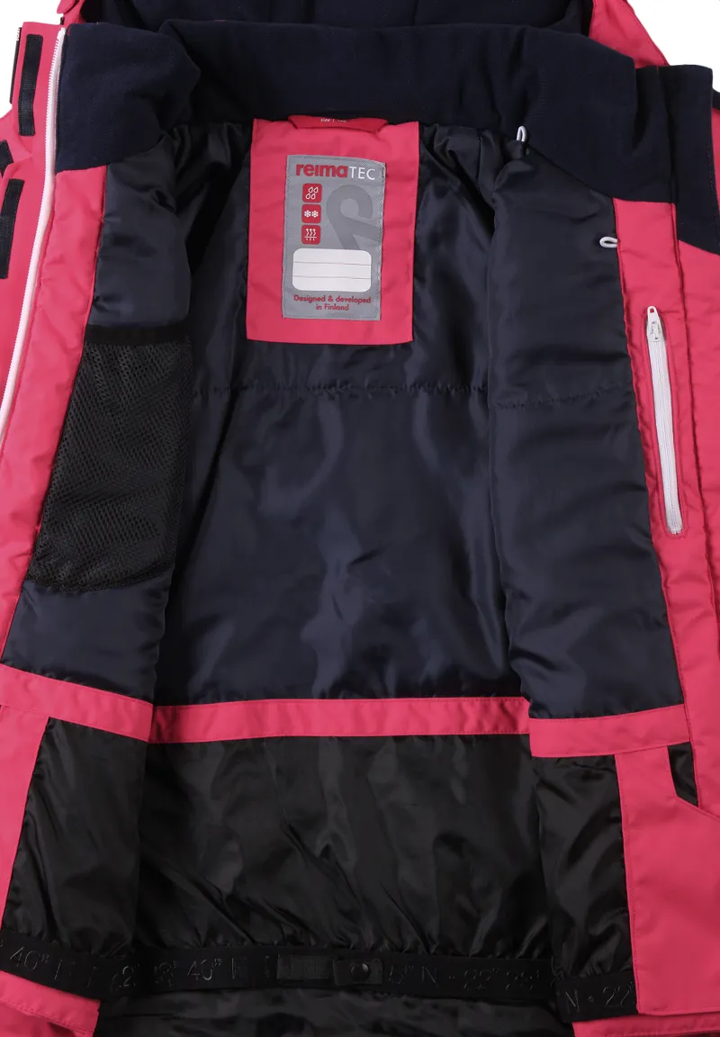 Reima Frost Kids Ski Jacket in Pink-4