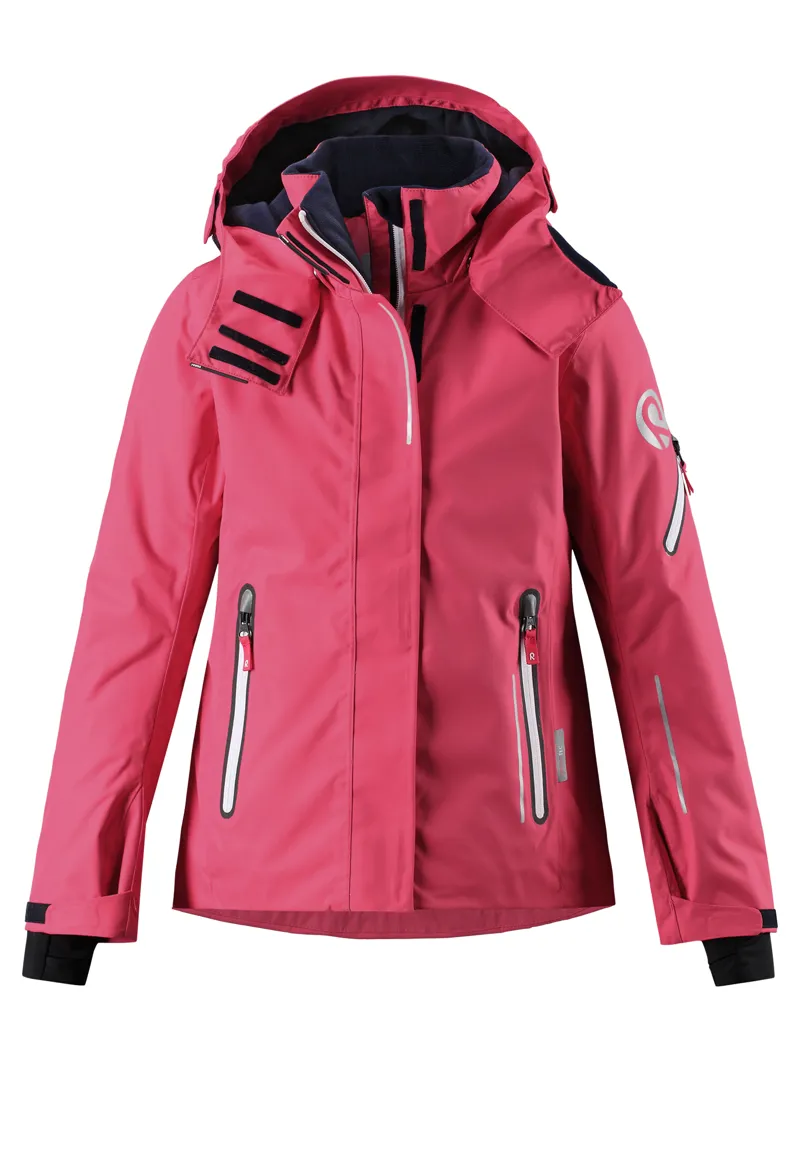 Reima Frost Kids Ski Jacket in Pink