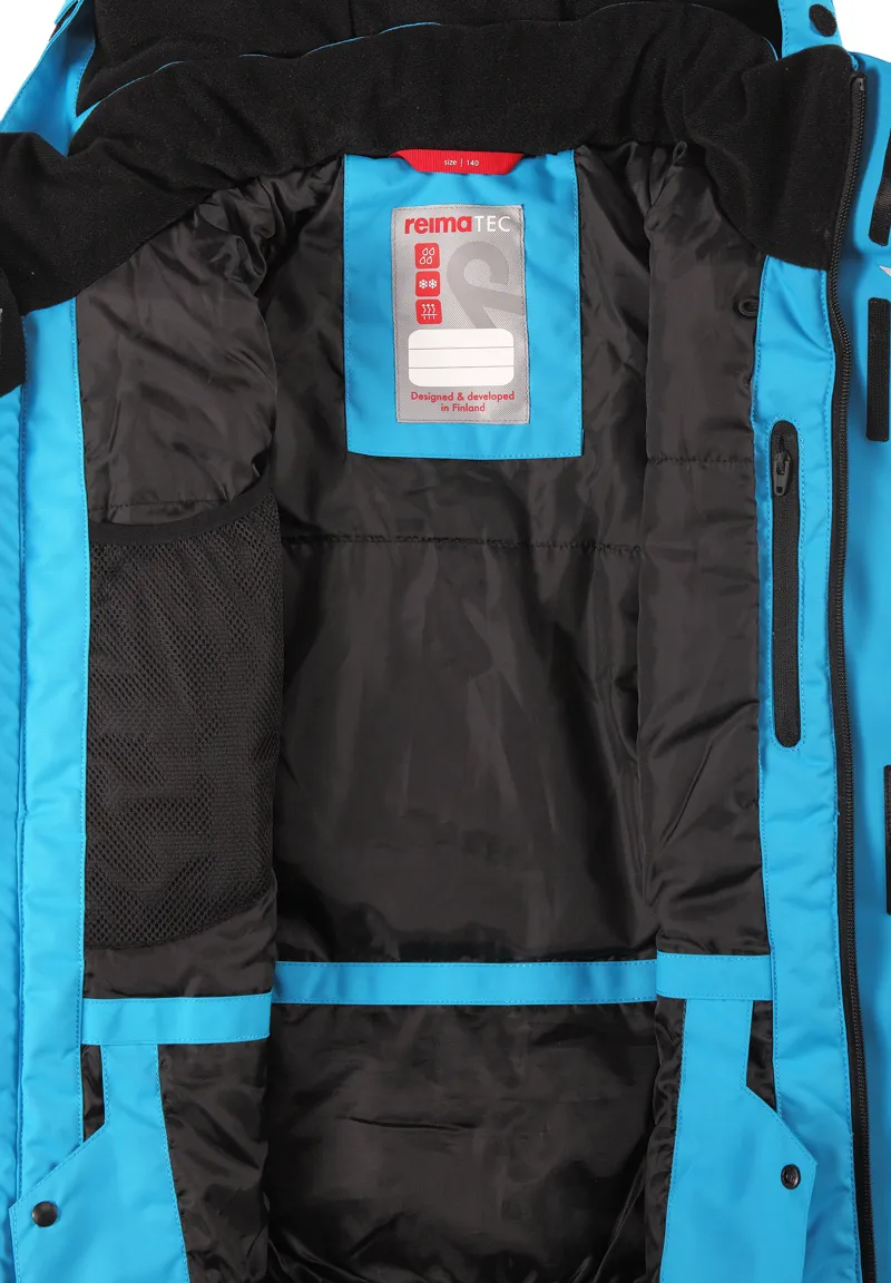 Reima Wheeler Kids Ski Jacket in Blue-4