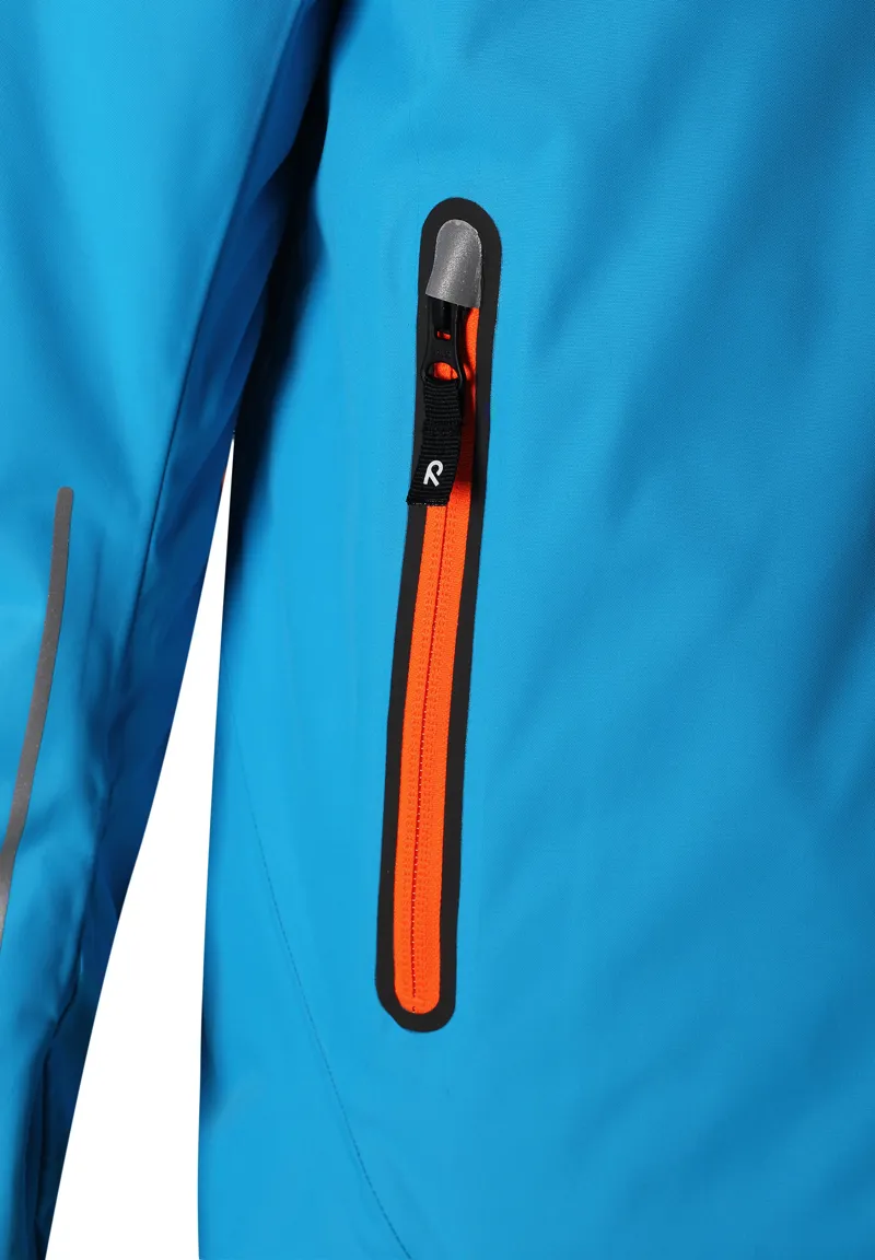 Reima Wheeler Kids Ski Jacket in Blue-7