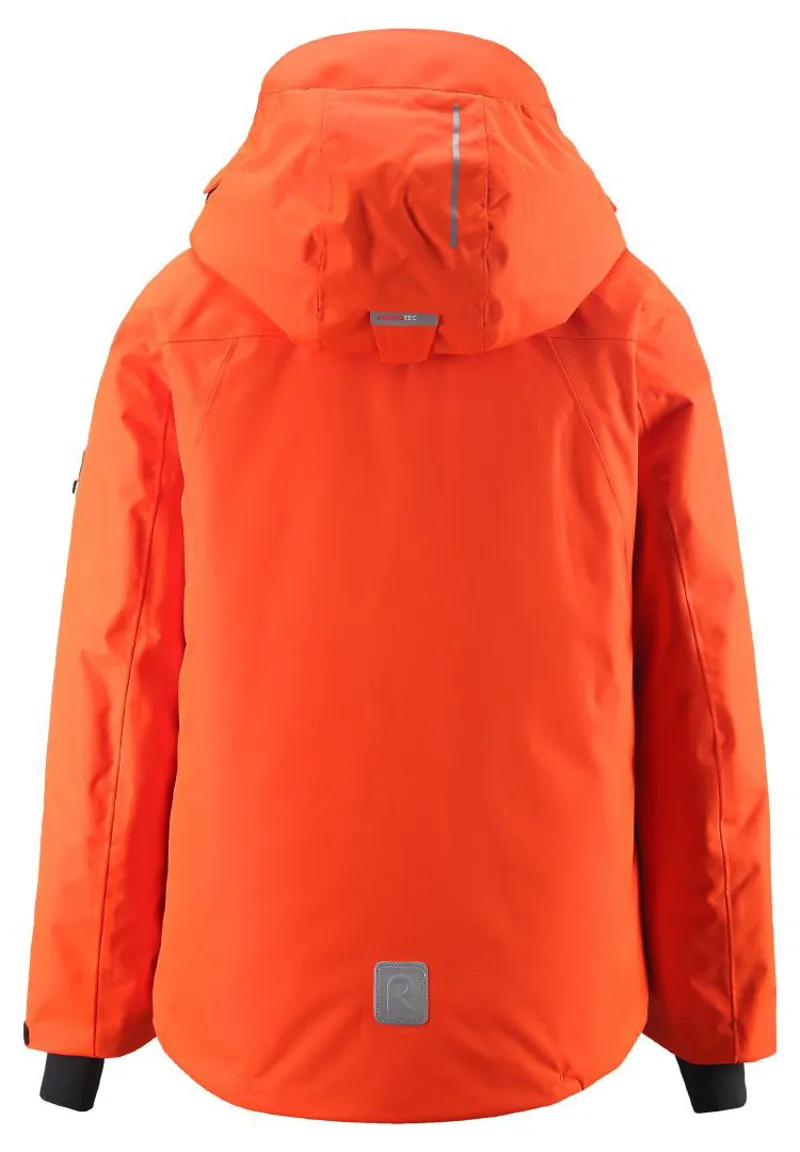 Reima Wheeler Kids Ski Jacket in Bright Orange-2