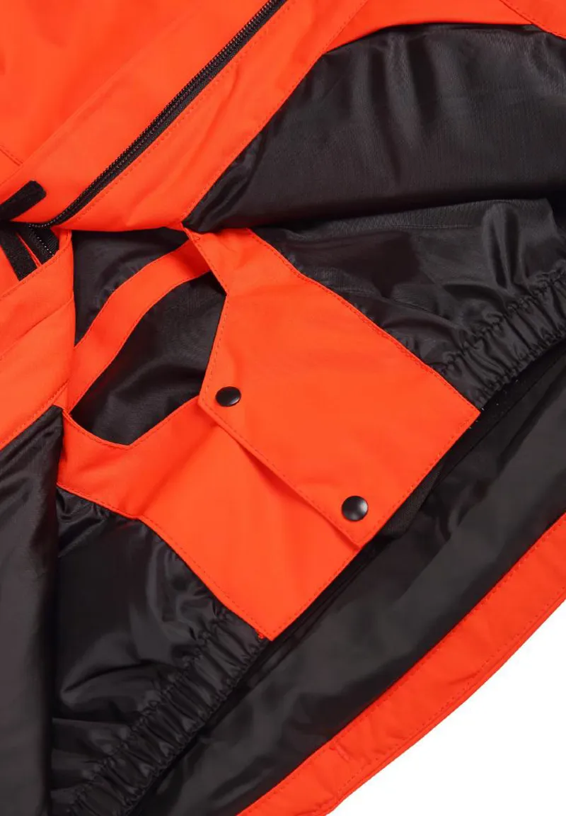 Reima Wheeler Kids Ski Jacket in Bright Orange-1