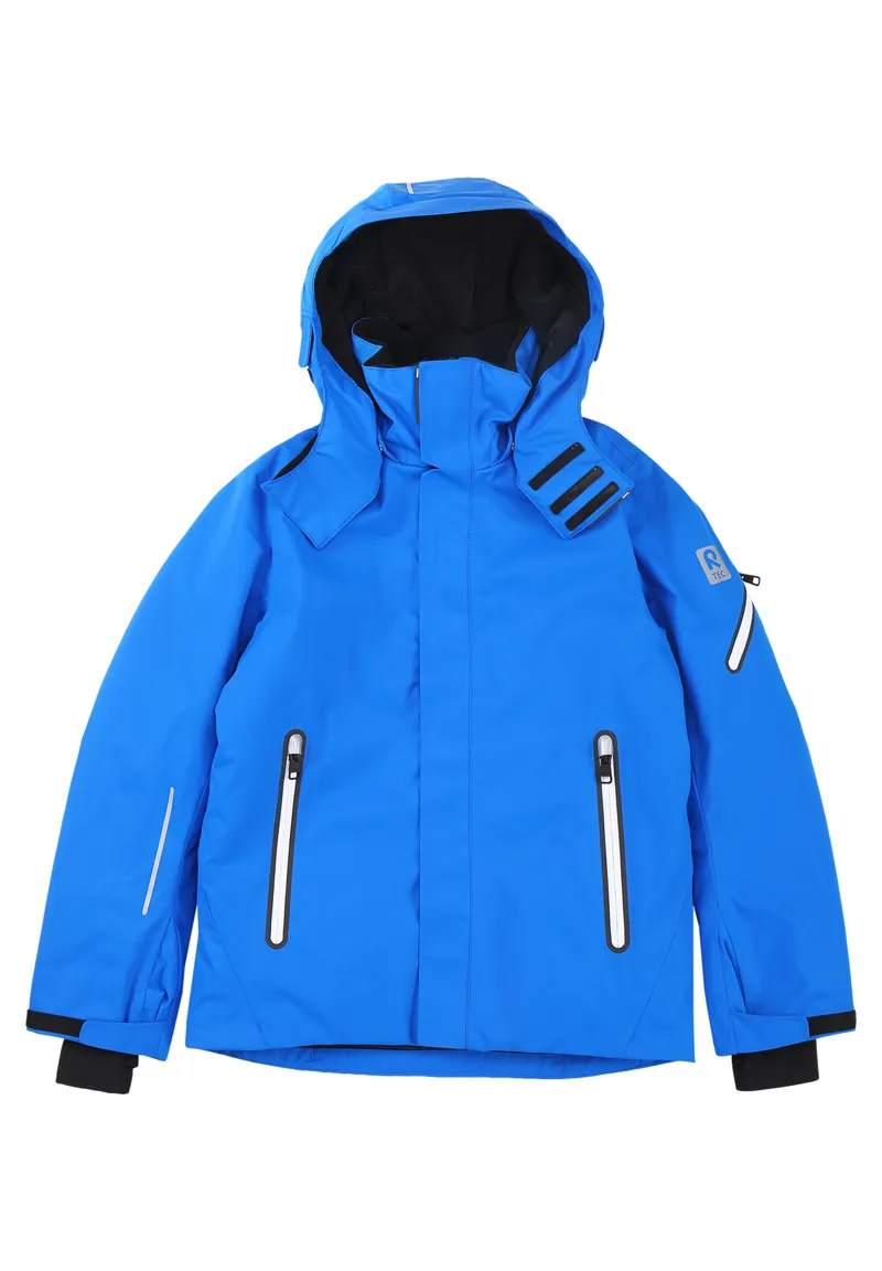 Reima Junior Wheeler 2 Ski Jacket in Blue-4
