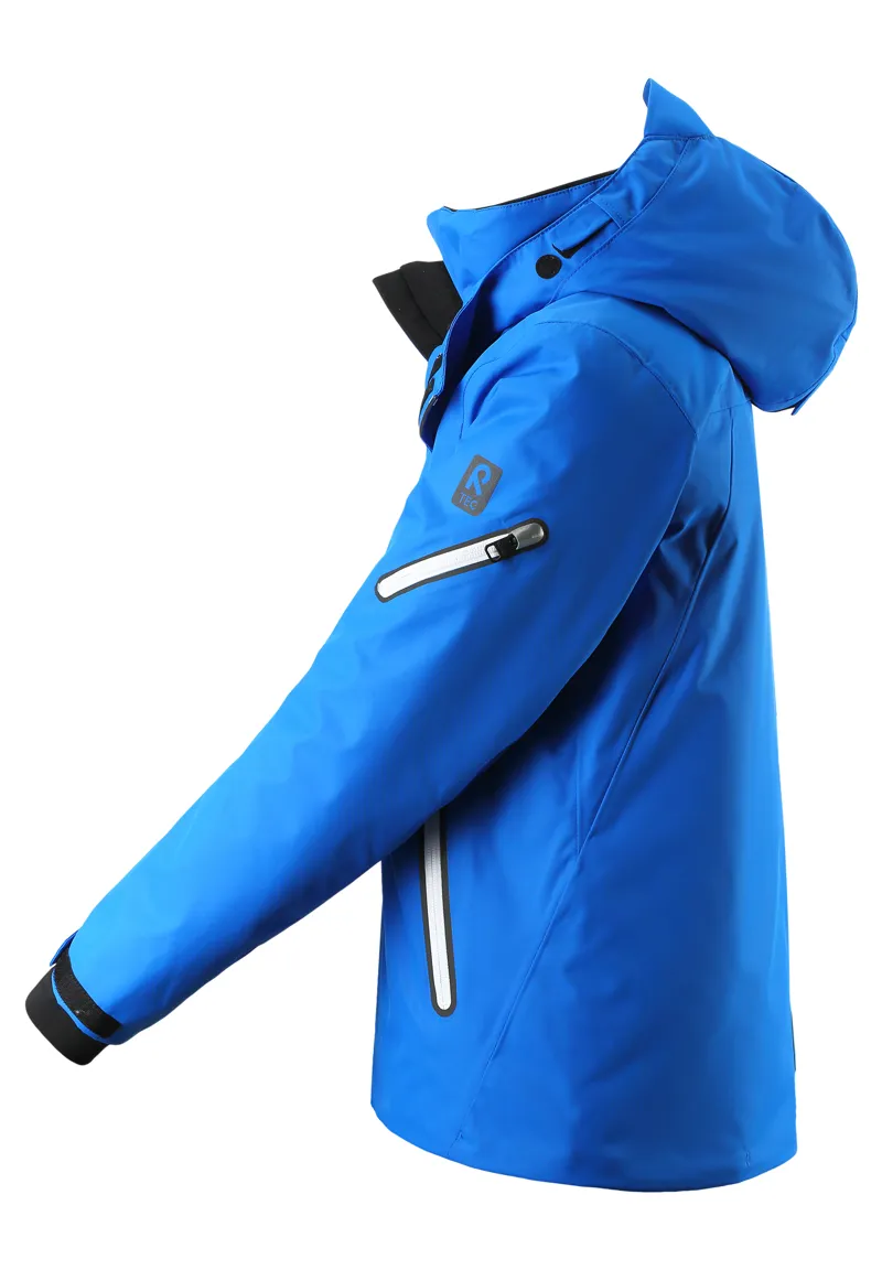 Reima Junior Wheeler 2 Ski Jacket in Blue-2