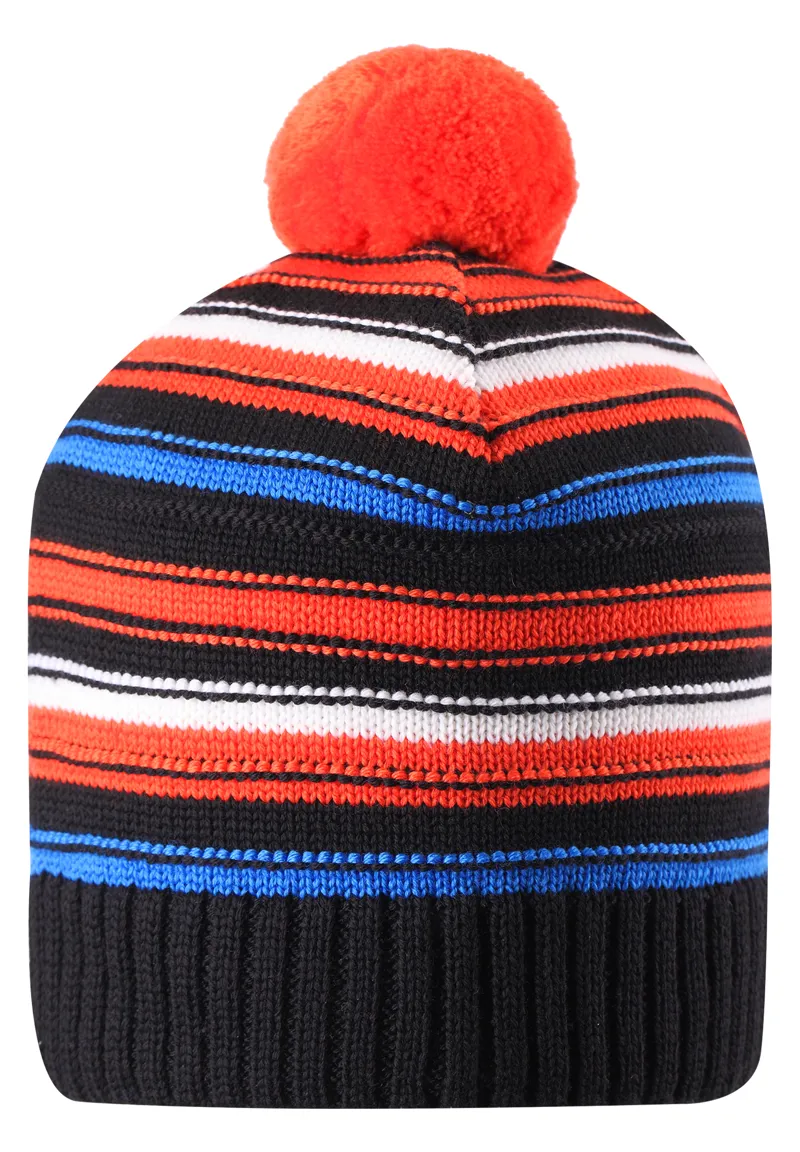 Reima Junior Aapa Beanie Hat in Black
