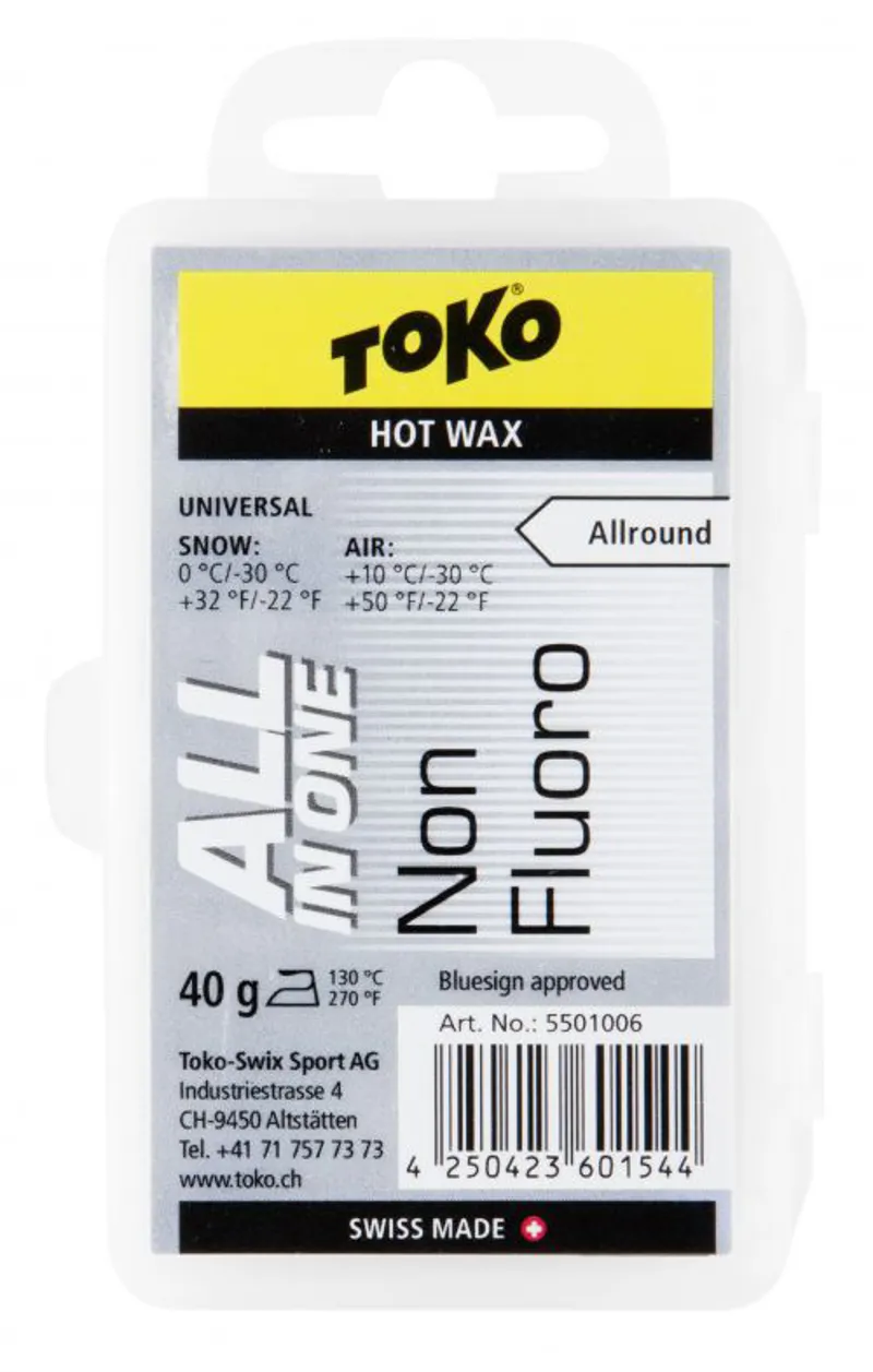 Toko All In One Iron on Ski or Snowboard Wax 40g