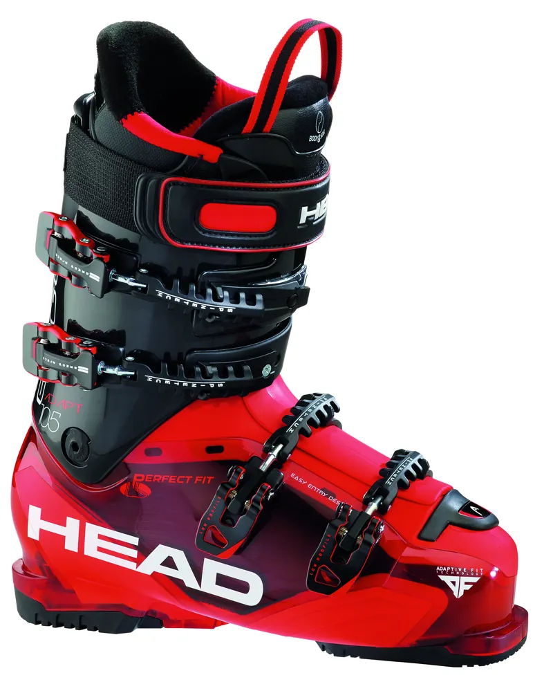 Head Adapt Edge 105 Mens Ski Boots 2016 in Red/Black