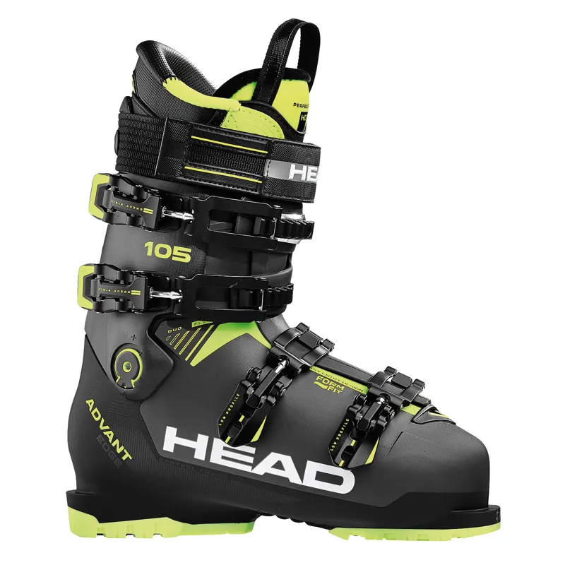 Head Advant Edge 105 Mens Ski Boots in Anthracite