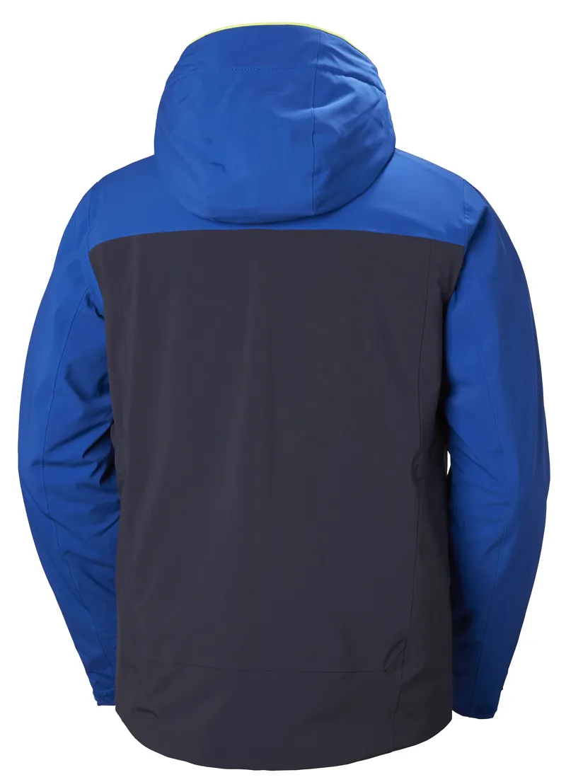 Helly Hansen Signal Mens Ski Jacket in Blue-1