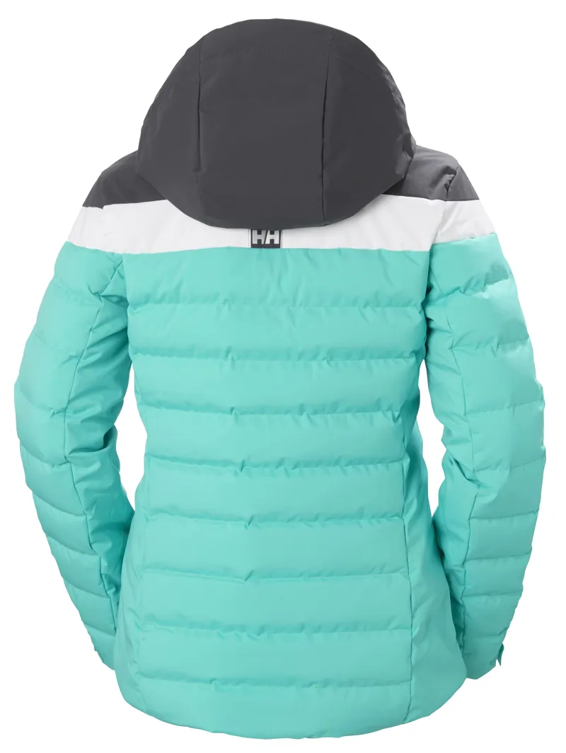 Helly Hansen Womens Imperial Puffy Ski Jacket in Turquoise