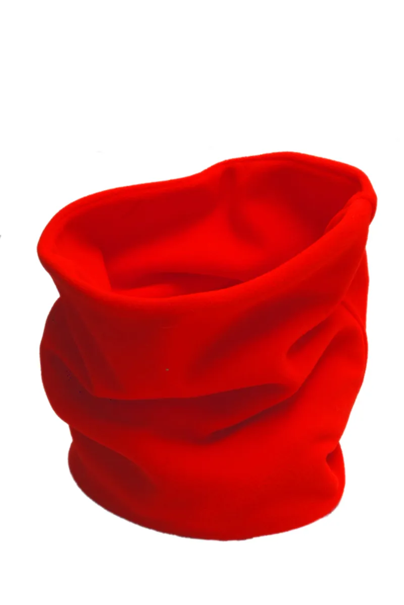 CMP Junior Micro Fleece Neck Warmer in Bright Red