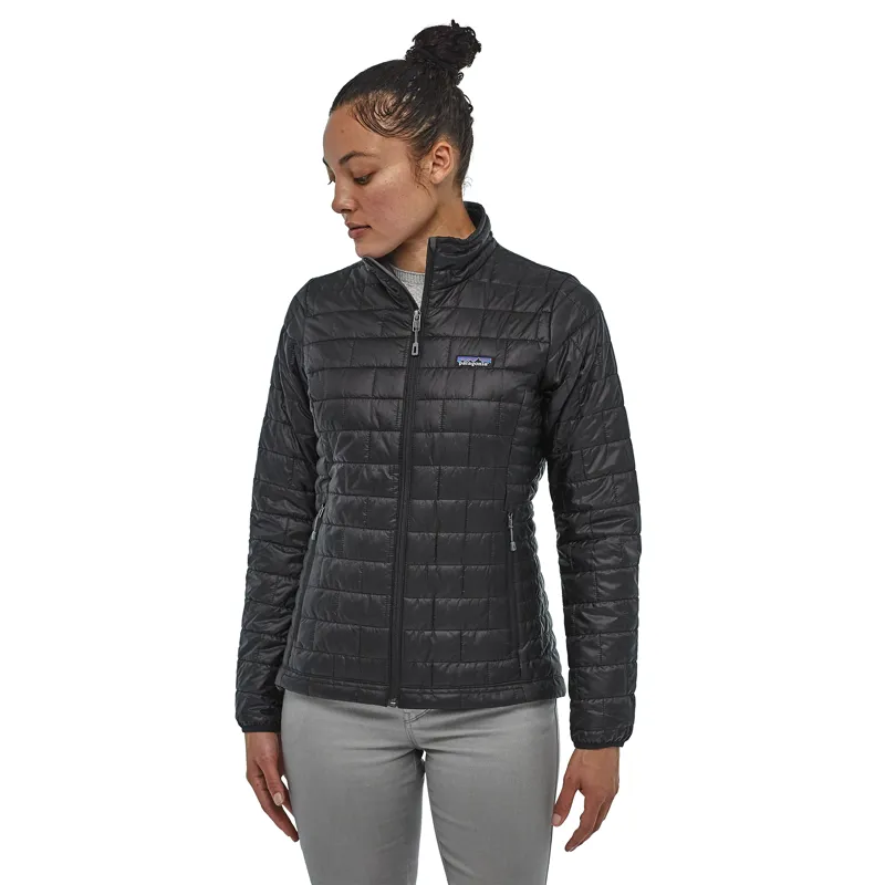Patagonia Womens Nano Puff Insulated Jacket in Black-1