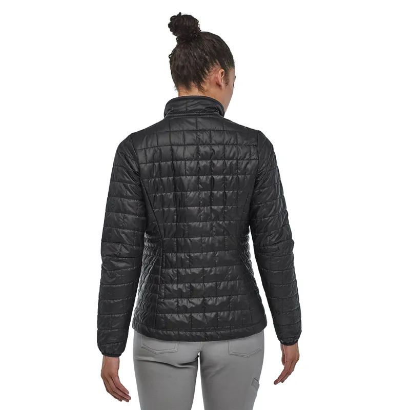 Patagonia Womens Nano Puff Insulated Jacket in Black-2