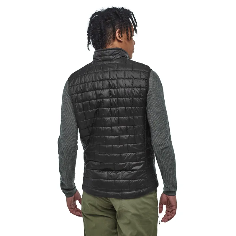 Patagonia Mens Nano Puff Insulated Vest in Black-2