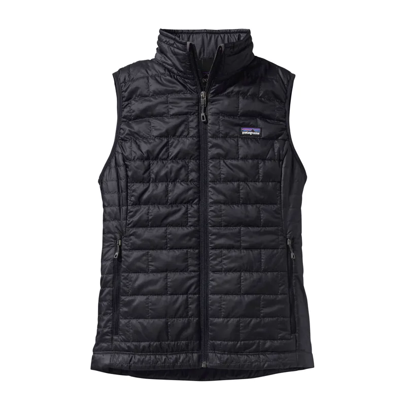 Patagonia Womens Nano Puff Insulated Vest in Black