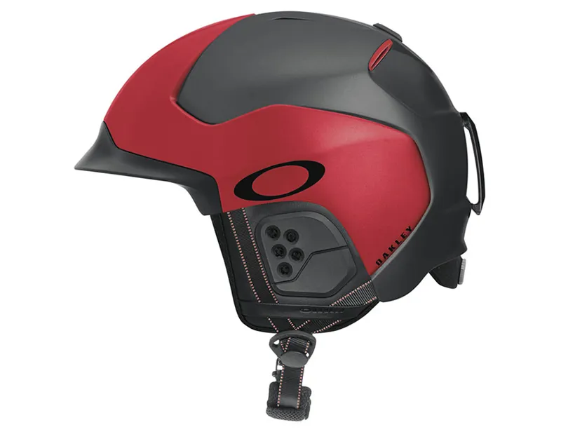 Oakley MOD 5 Ski Helmet In Matt Red The Ski Shop