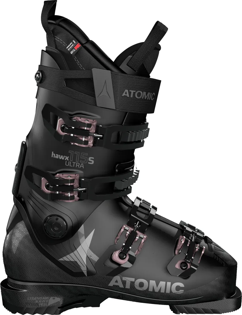 Atomic Hawx Ultra 115S Womens Ski Boots in Black