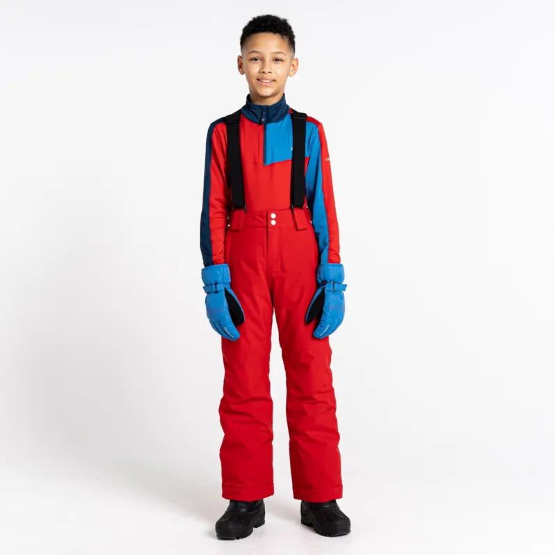 Dare2b Outmove II Kids Ski Pants - Red-3
