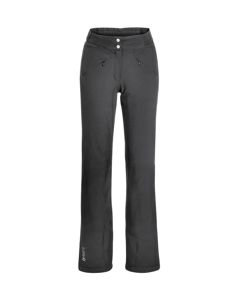 Maier Allissia Slim Fit Womens Ski Pants in Black