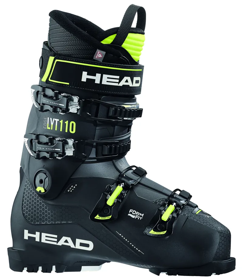 Head Edge Lyt 110 Mens Ski Boots in Black