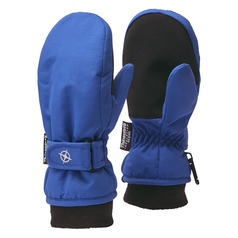 Manbi Snowpaw Kids Mittens in Royal Blue