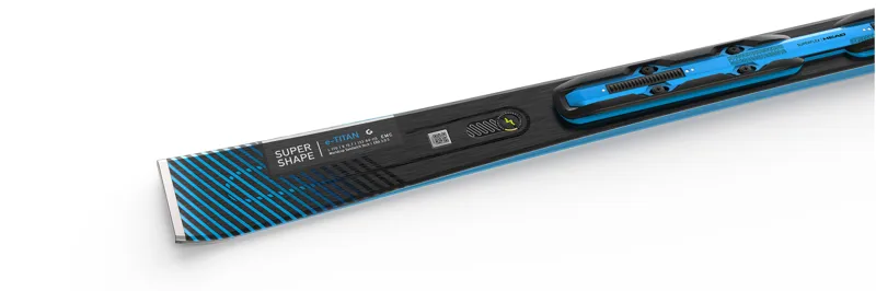 2022 Head Supershape E Titan Skis with PRD 12 Grip Walk Bindings-1