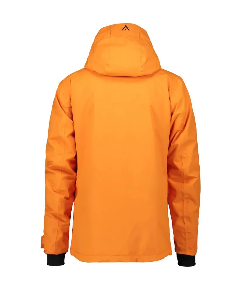 WearColour Ace Mens Ski Jacket in Mandarin Orange-1