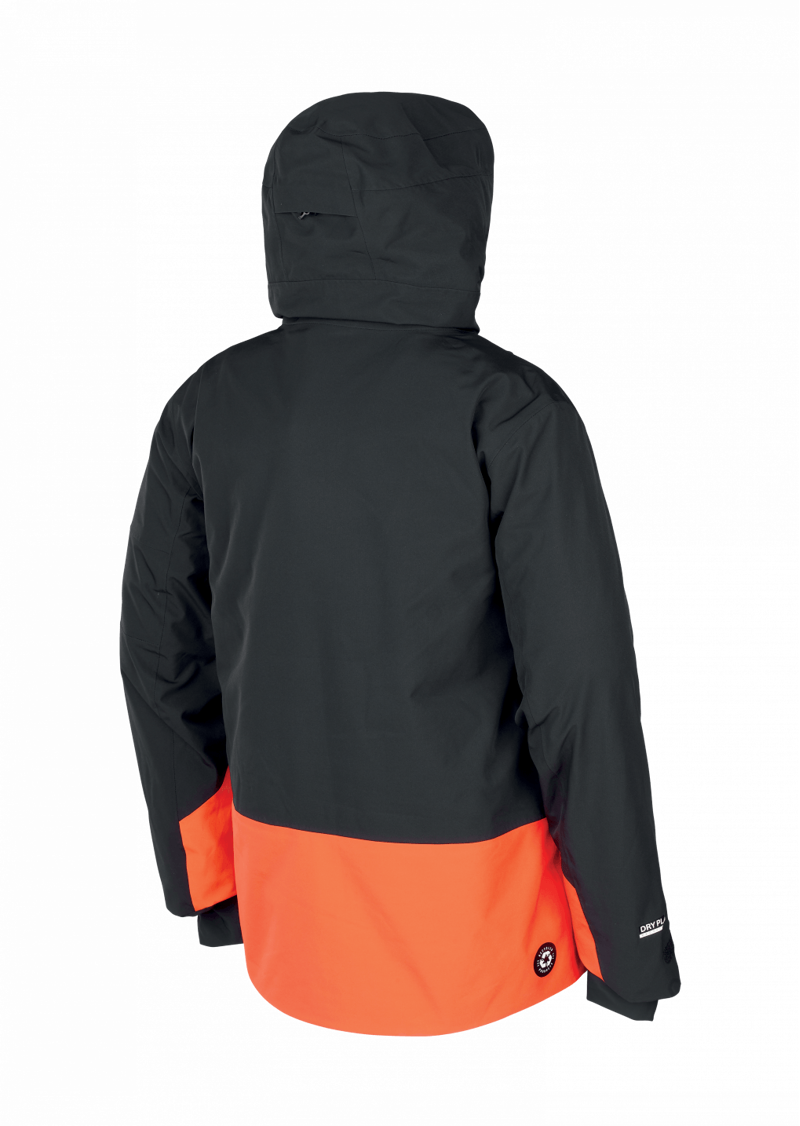 Picture Mens Track Ski Jacket in Black-1