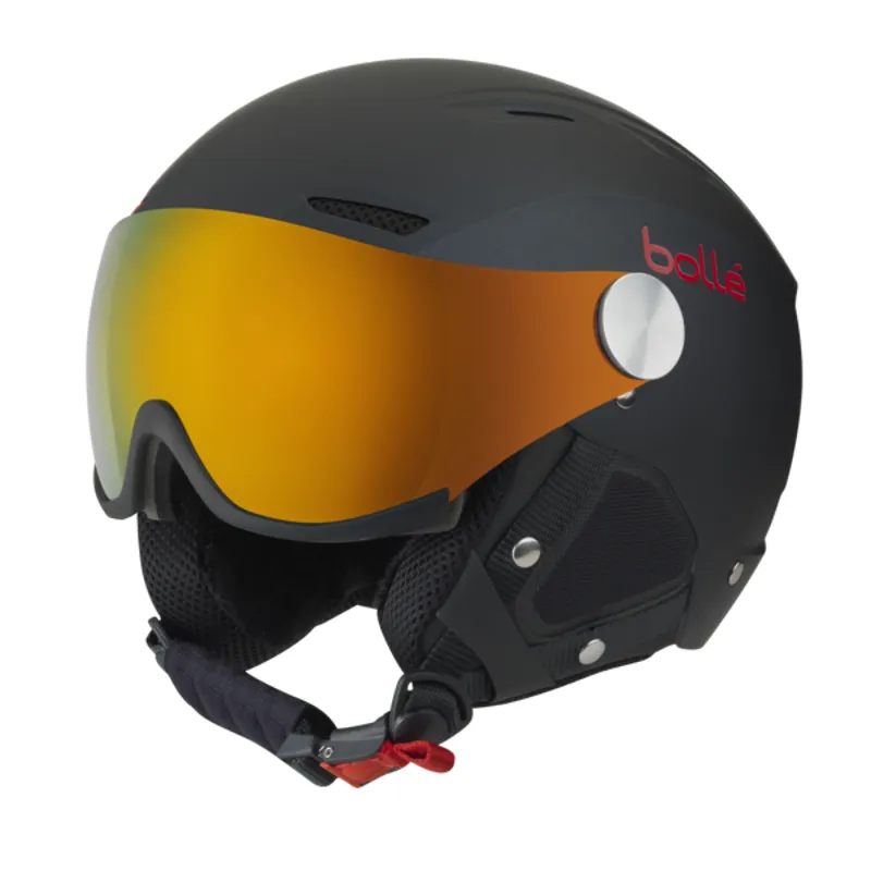 Bolle Backline Visor Premium Ski Helmet In Black