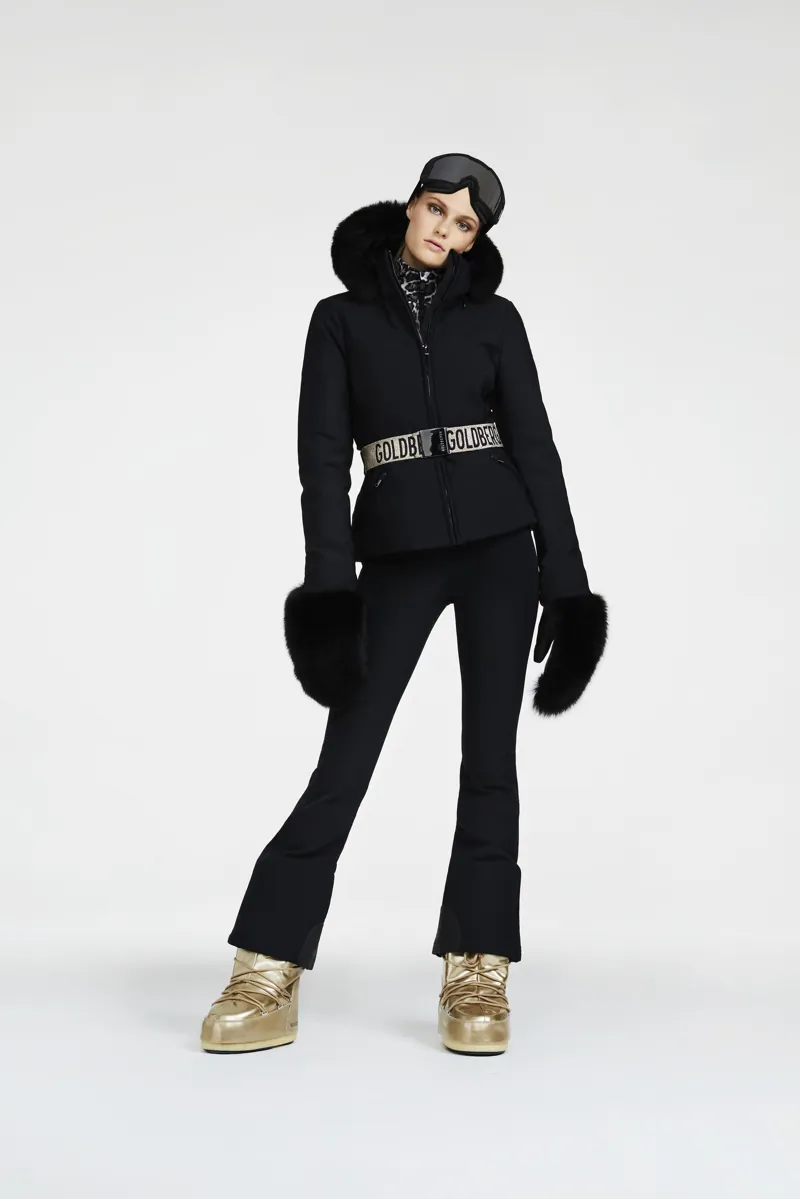 Goldbergh Womens Hida Ski Jacket in Black