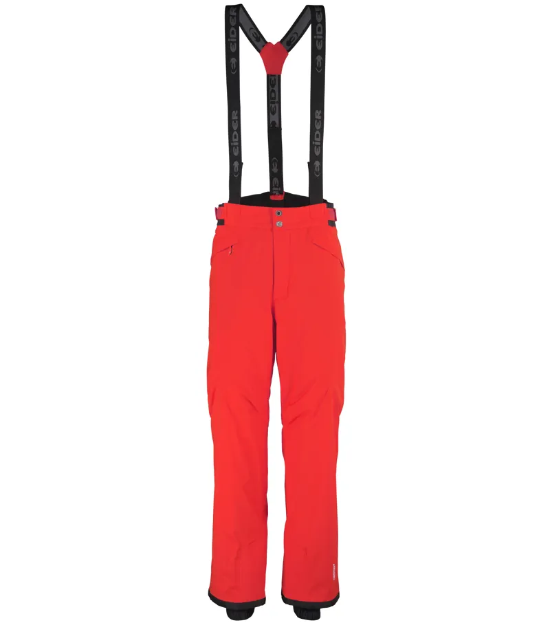 Eider Bormio Mens Ski Pants in Fiery Red