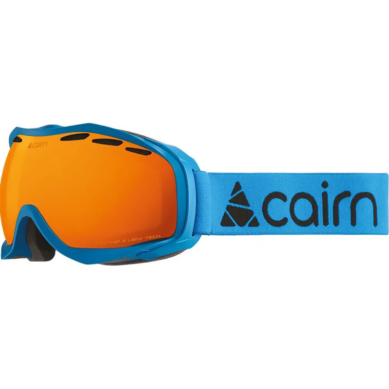 Cairn Speed Double Spherical Lens C2 Ski Goggles in Azure Blue
