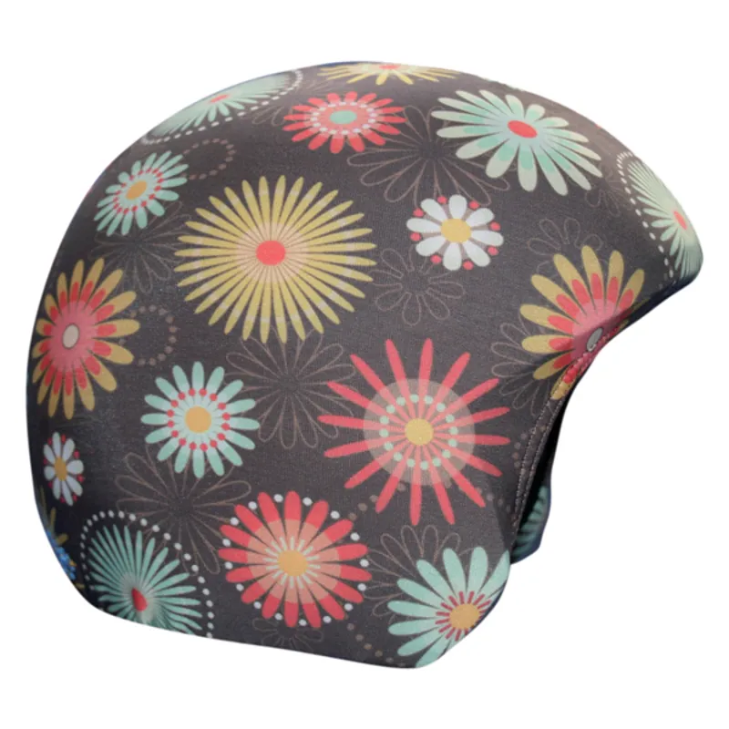 Coolcasc Helmet Cover Cool Print Multi Flowers